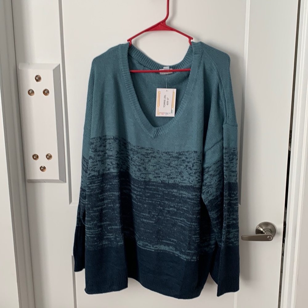 Lularoe torrie new with tags sweater 2xl